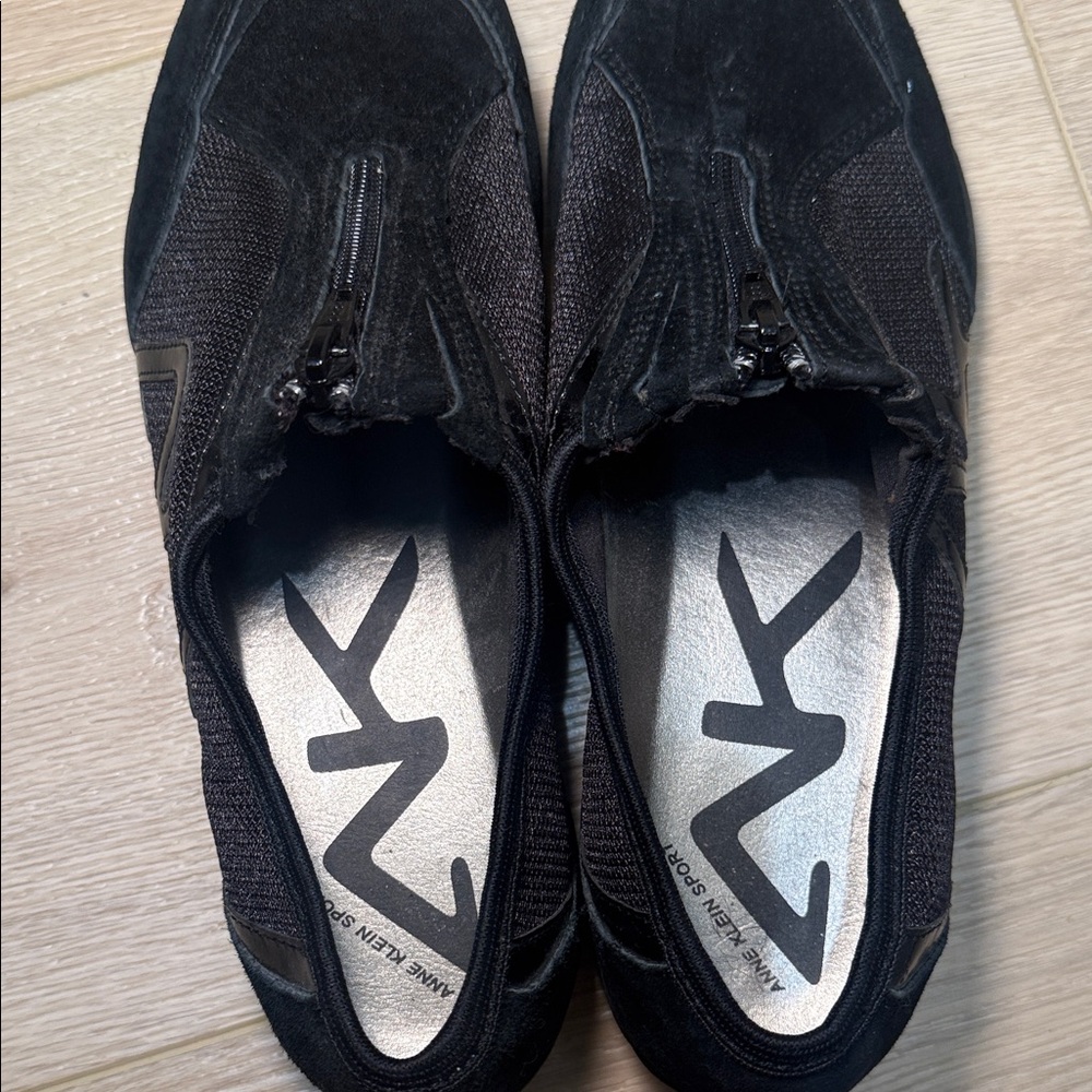 Anne Klein Black Women's Sneakers - Picture 3 of 5
